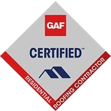 GAF Certified residential roofing contractor
